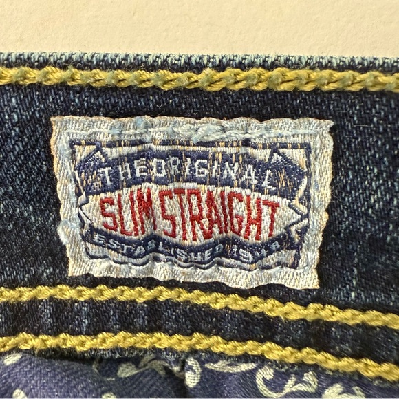 Devil Dog men’s 30 x 34 slim straight jeans pants pre-washed - Picture 10 of 11